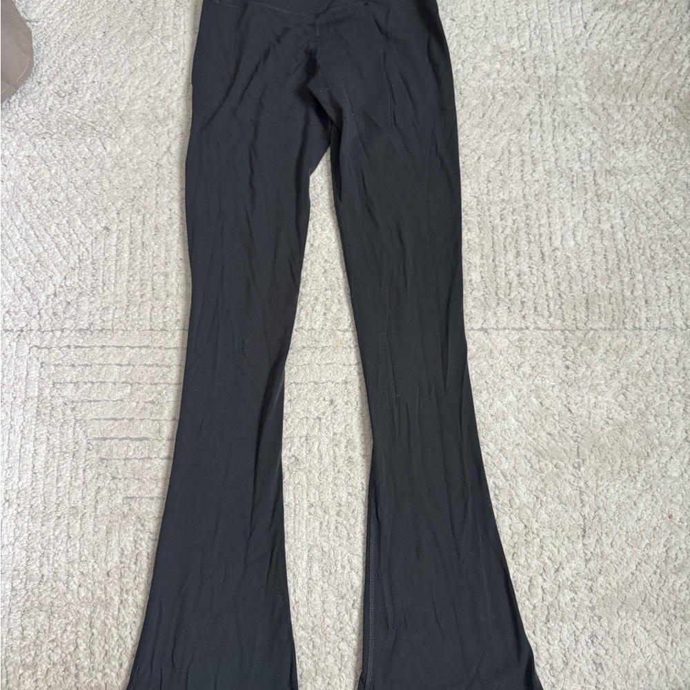 Lululemon Dark Gray Flare Leggings